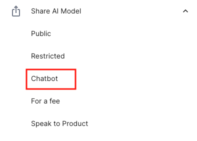Website Chatbot Location in UI of Younet