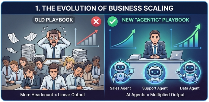 Evolution of business scaling